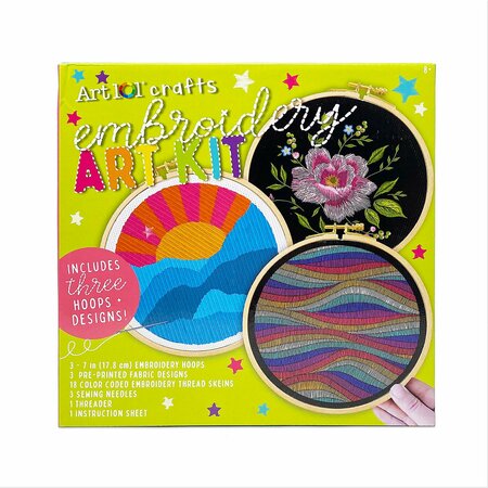 ART 101 Embroidery Art Kit 40066MB